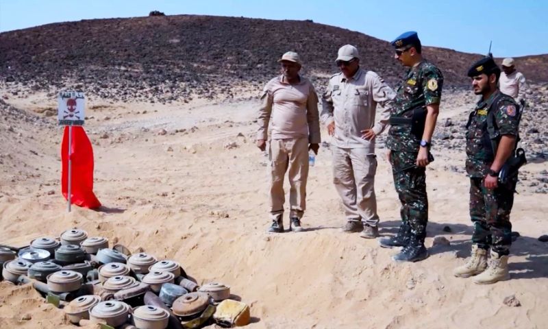 Saudi-Funded Project Clears 863 Explosive Devices in Yemen in One Week