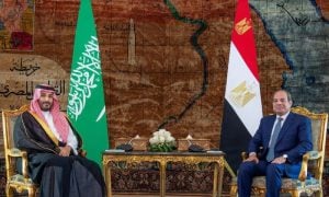 Saudi Crown Prince, Egyptian President Discuss Regional and Maritime Security