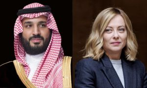 Saudi Crown Prince, Italian Prime Minister Discuss Maritime Security