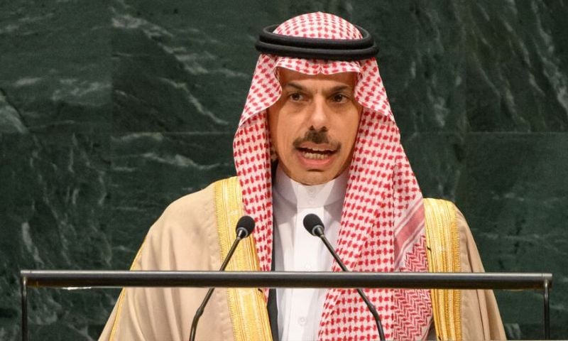 Saudi Foreign Minister Arrives in Washington for Talks with Rubio