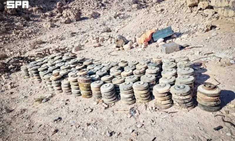 Saudi Masam Project Removes 1,303 Mines Across Yemen in One Week