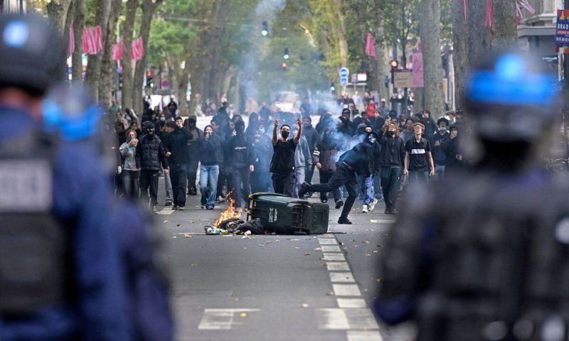 Teenager Loses Hand Picking Up Grenade in France School Protests