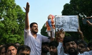 ‘Vote Thief’ Chants Ring Out at Opposition March in India