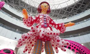 WATCH: Japan's 'Polka dot Queen' Works on Display at Tokyo Exhibition