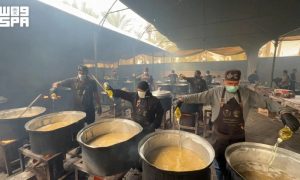 KSrelief Provides Hot Meals to People in Gaza