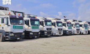 Saudi Aid Agency Provides Food Aid in Yemen, Emergency Relief to Gaza Families