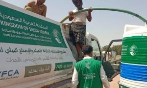 Saudi Aid Agency Continues Supplying Drinking Water in Yemen, Shelter Kits in Sudan