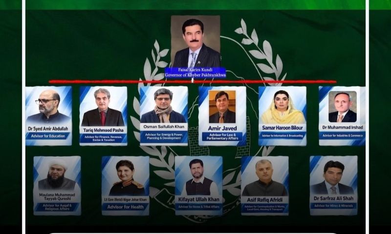 Khyber Pakhtunkhwa Governor’s 11-Member Advisory Council Announced