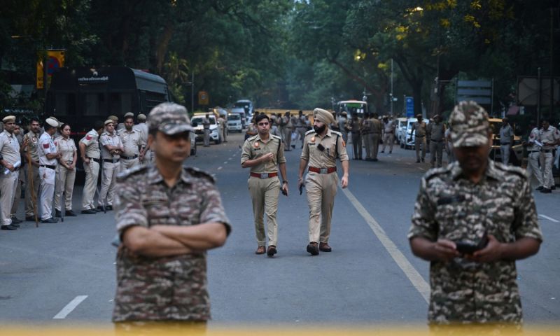WATCH: India Locks Down Delhi With 30,000 Security Personnel Ahead of Major Protest