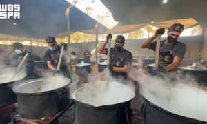 Saudi Aid Agency Distributes 25,000 Hot Meals in Gaza