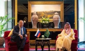 Saudi Foreign Minister Discusses Yemen Escalation with Russian Counterpart