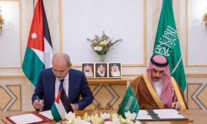 Saudi Foreign Minister, Jordanian Counterpart Discuss Houthi Attacks, Sign Protocol on Higher Coordination Council