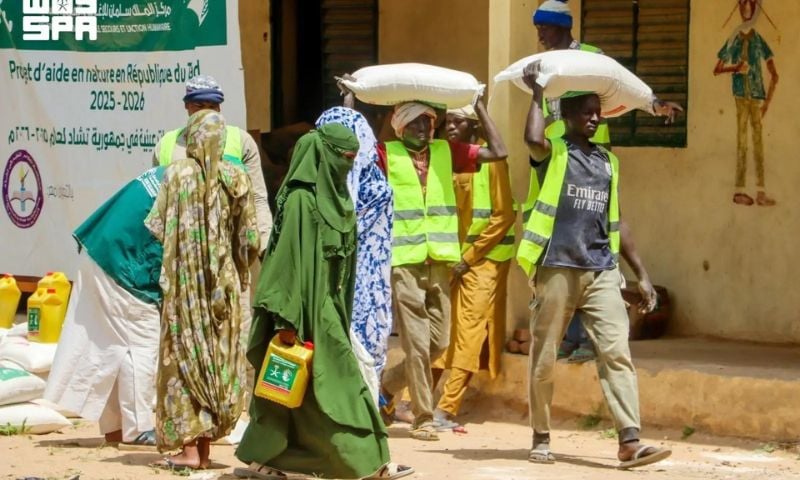 Saudi Aid Agency Distributes 1,000 Food Baskets in Chad’s Ouaddaï Province