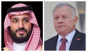 Jordan's King Condemns Houthi Attacks on Saudi Arabia in Call with Crown Prince
