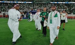 Saudi football canva