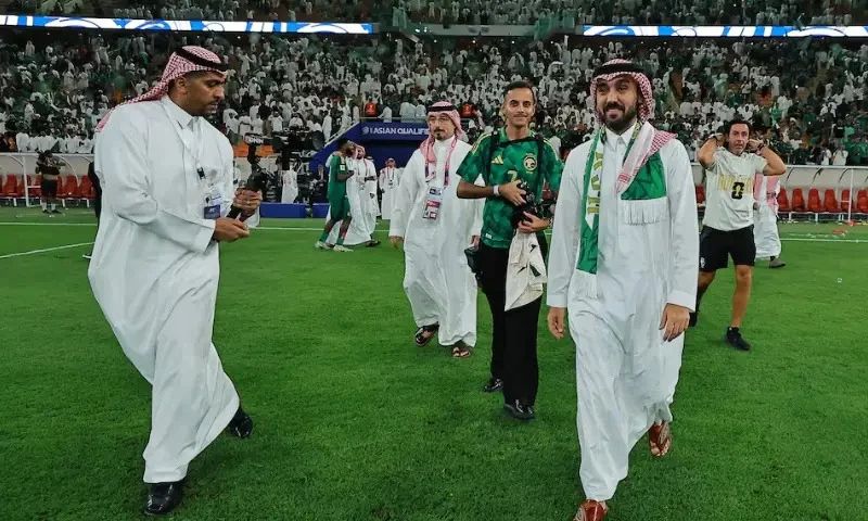 Saudi football canva