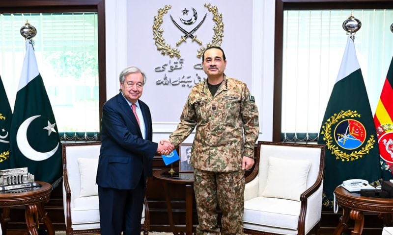 UN Chief Praises Pakistan's Efforts for Peaceful Resolution of Regional Conflicts