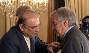 UN chief canva