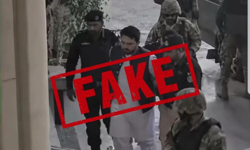 Fact Check: AI-Generated Image Falsely Shows Sohail Afridi Being Arrested